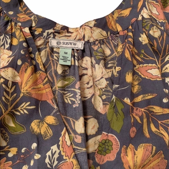 Susina Flower Design Top Size M - Picture 8 of 9
